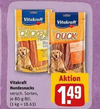 REWE Kaufpark Vitakraft hundesnacks Angebot