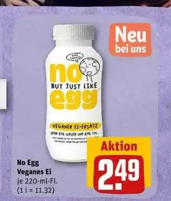 REWE Kaufpark No egg veganes ei Angebot