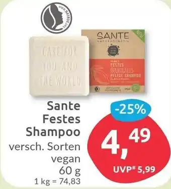 Budni Sante Festes Shampoo 60 g Angebot