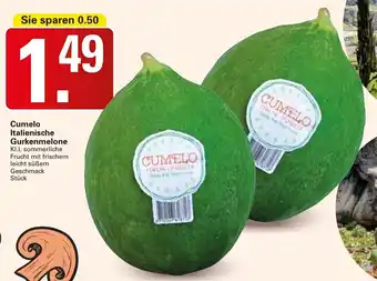 WEZ Cumelo Italienische Gurkenmelone Angebot