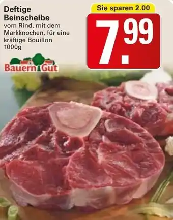 WEZ Bauern Gut Deftige Beinscheibe 1000g Angebot