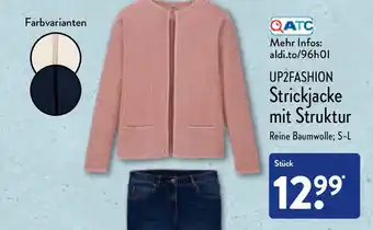 Aldi Nord Up2Fashion Strickjacke mit Struktur Angebot