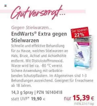 Apotal Endwarts extra gegen stielwarzen Angebot