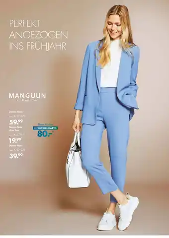 Galeria Manguun Collection Damen Blazer, Damen Shirt ohne Arm oder Damen Hose Angebot