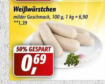 Simmel Weißwürstchen Angebot