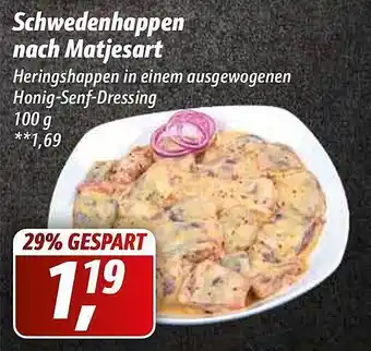 Simmel Schwedenhappen nach matjesart Angebot