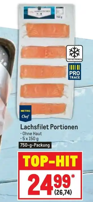 METRO Metro Chef Lachsfilet 750g Angebot