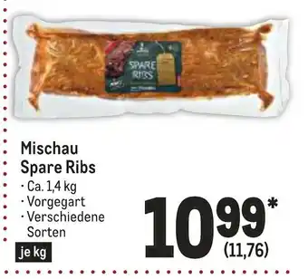 METRO Mischau Spare Ribs 1kg Angebot