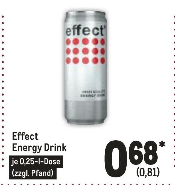 Effect Energy Drink 250ml Angebot bei METRO