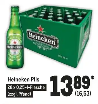 METRO Heineken Pils 28*250ml Angebot