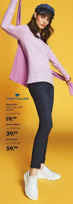 Galeria Tom Tailor Damen Shirt, Damen Pullover oder Damen Jeans Angebot