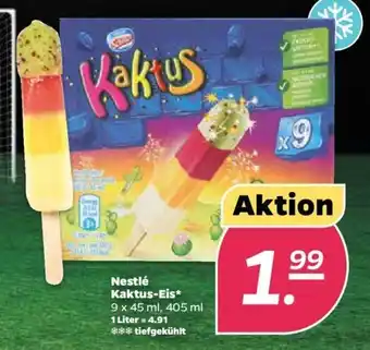 NETTO Nestlé Kaktus Eis 9x45ml Angebot