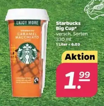 NETTO Starbucks Big Cups 330ml Angebot