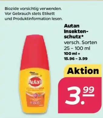 NETTO Autan Insektenschutz 25-100ml Angebot