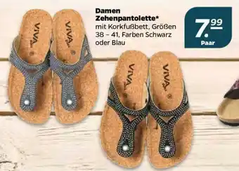 NETTO Damen Zehenpantolette Angebot