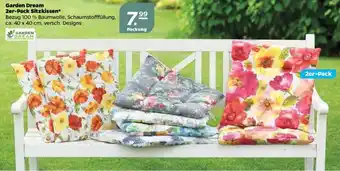 NETTO Garden Dream 2er Pack Sitzkissen Angebot