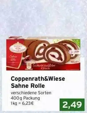 CAP Markt Coppenrath & wiesse sahne rolle Angebot