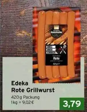 CAP Markt Edeka rote grillwurst Angebot