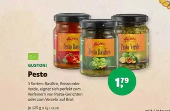 Naturgut Gustoni pesto Angebot