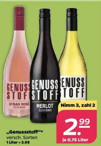 NETTO Genussstoff 0,75L Angebot