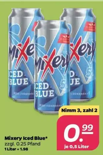 NETTO Mixery Iced Blue 0,5L Angebot