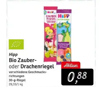 KONSUM Hipp bio zauber oder drachenriegel Angebot