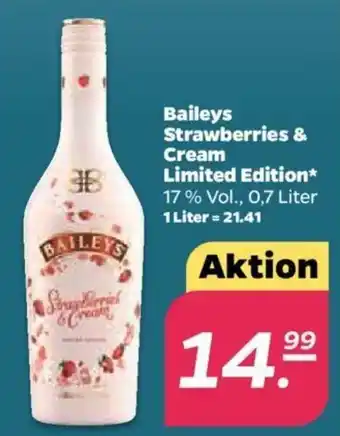 NETTO Baileys Strawberries & Cream Limited Edition 0,7L Angebot