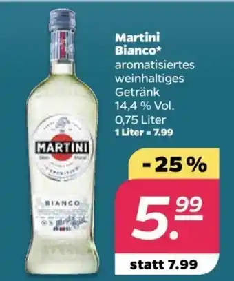 NETTO Martini Bianco 0,75L Angebot