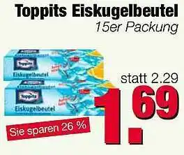 Edeka Scherer Toppits Eiskugelbeutel Angebot