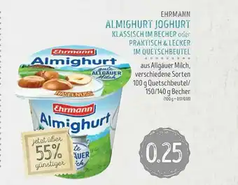 Edeka Struve Ehrmann Almighurt Joghurt 150/140g Becher Angebot