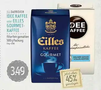 Edeka Struve Jj Darboven Idee Kaffee Oder Eilles Gourmet-kaffee 500g Angebot