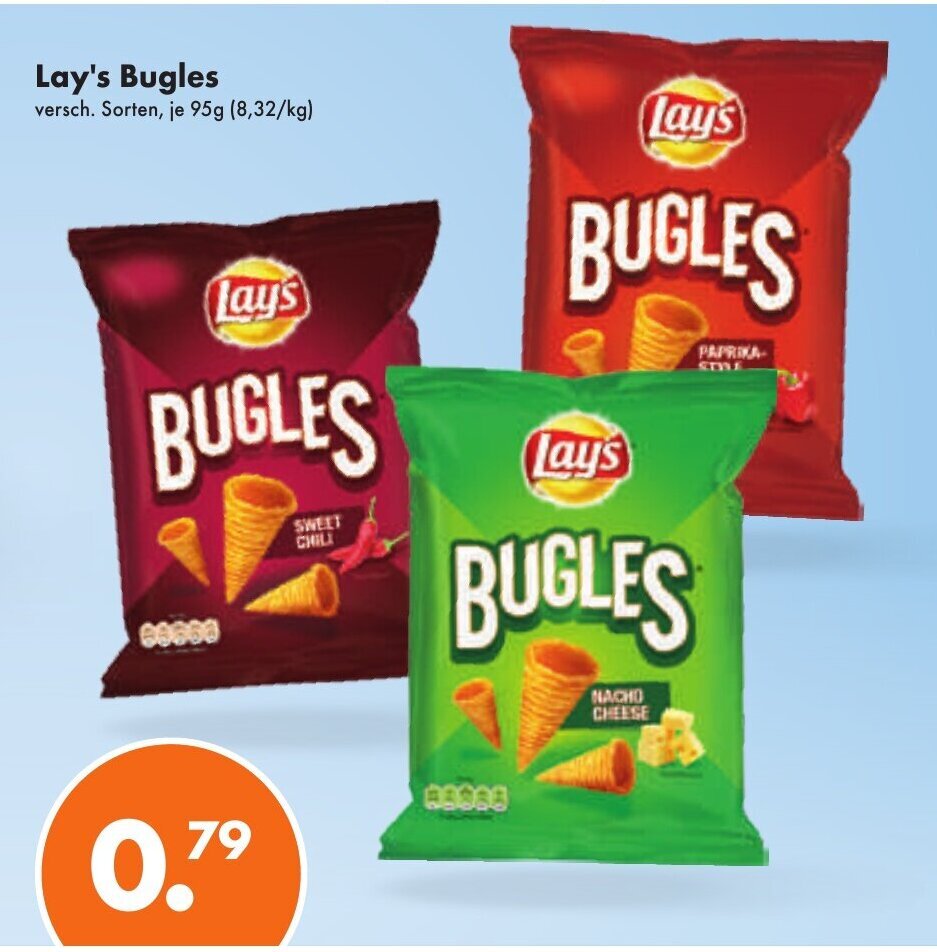 Lay's Bugles 95g Angebot bei Trink und Spare