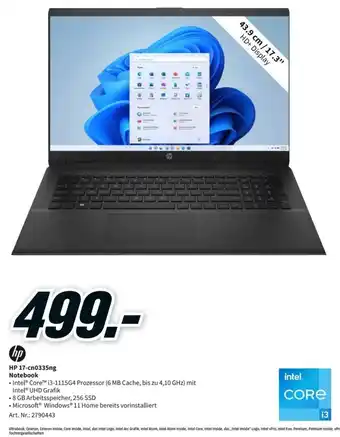 MediaMarkt HP Notebook 17-cn0335ng Angebot