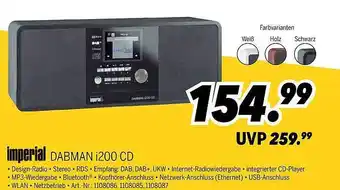 MEDIMAX Imperial dabman i200 cd Angebot