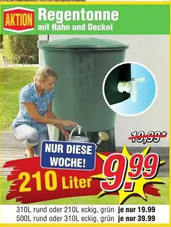 Wiglo Wunderland Regentonne 210 Liter Angebot