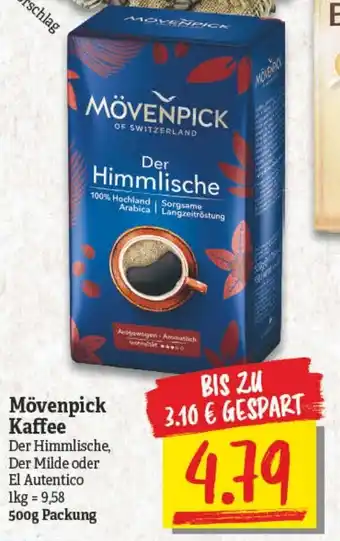 NP Discount Mövenpick Kaffee 500g Packung Angebot