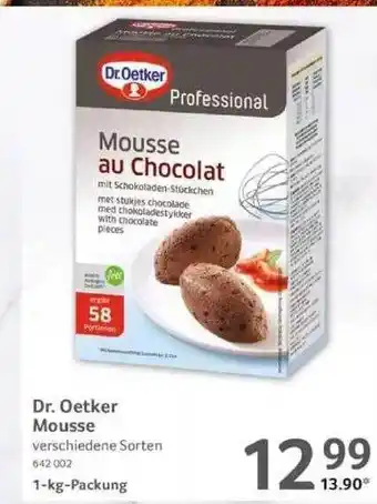 Selgros Dr. oetker mousse Angebot