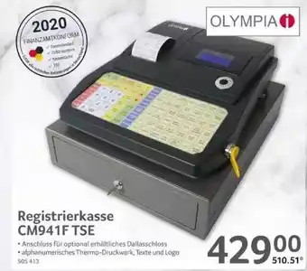 Selgros Registrierkasse cm941f tse Angebot