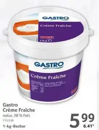 Selgros Gastro creme fraiche Angebot