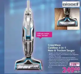 Selgros Crosswave cordless 3 in 1 nass & trocken sauger Angebot