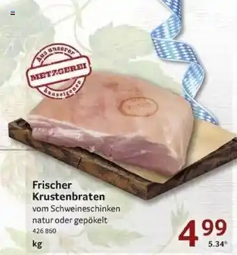 Selgros Frischer krustenbraten Angebot