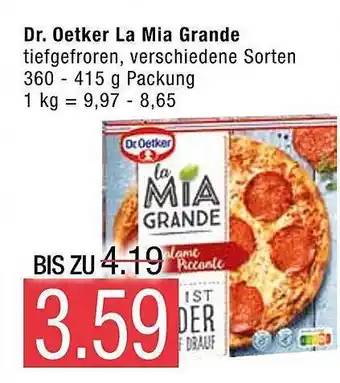 Marktkauf Dr oetker la mia grande Angebot