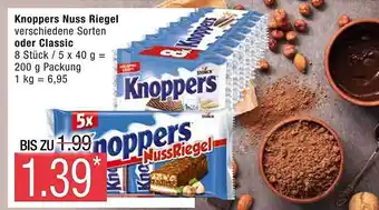 Marktkauf Knoppers nuss riegel oder classic Angebot