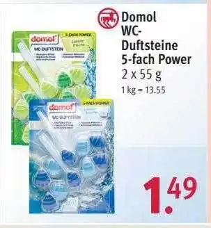 Rossmann Domo wc duftspüler 5-fach power Angebot