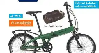 Aldi Nord Klapp-e-bike urbanicer Angebot