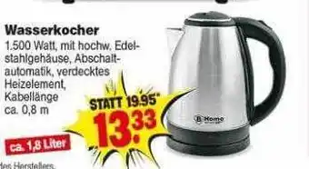 Repo Markt Wasserkocher Angebot