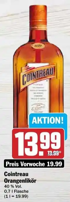 dodenhof Cointreau Orangenlikör 0,7 L Flasche Angebot