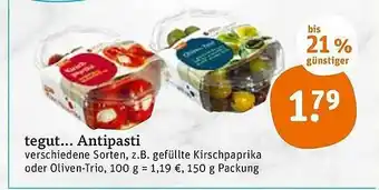 tegut Antipasti 150g Angebot