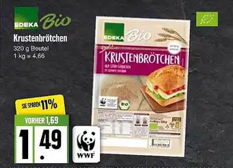 Edeka Edeka bio krustenbrötchen Angebot