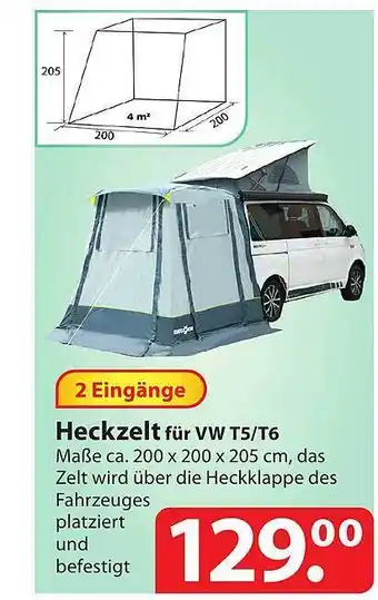 Famila Nord Ost Heckzel für vw t5-t6 2 eingänge Angebot